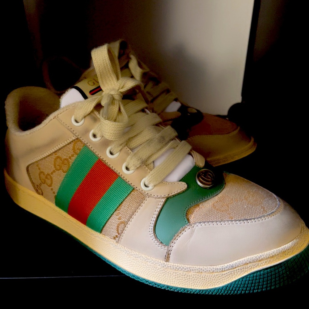 Unisex GUCCI leather sneakers